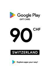 Google Play 90 CHF Gift Card (CH) - Digital Code