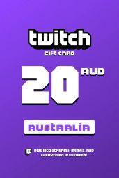 Twitch $20 AUD Gift Card (AU) - Digital Code