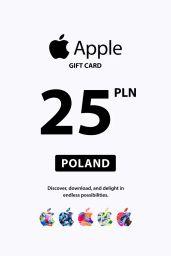 Apple zł‎25 PLN Gift Card (PL) - Digital Code