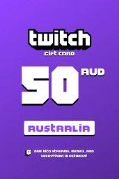 Twitch $50 AUD Gift Card (AU) - Digital Code