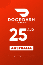 DoorDash $25 AUD Gift Card (AU) - Digital Code