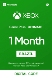 Xbox Game Pass Ultimate 1 Month (BR) - Xbox Live - Digital Code