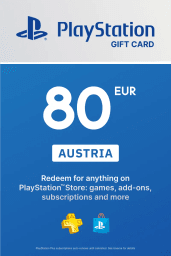 PlayStation Store €80 EUR Gift Card (AT) - Digital Code