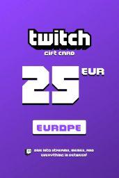Twitch €25 EUR Gift Card (EU) - Digital Code