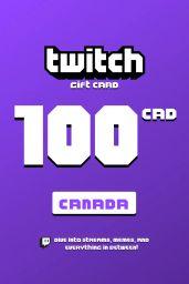 Twitch $100 CAD Gift Card (CA) - Digital Code