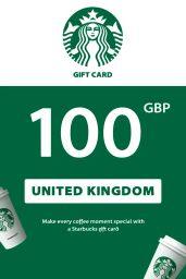 Starbucks £100 GBP Gift Card (UK) - Digital Code