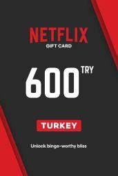Netflix ₺600 TRY Gift Card (TR) - Digital Code
