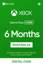 Xbox Game Pass Core 6 Months (AU) - Xbox Live - Digital Code