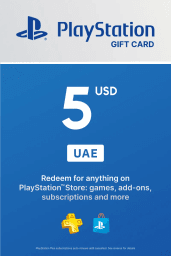 PlayStation Network Card 5 USD (UAE) PSN Key United Arab Emirates