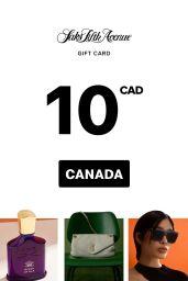 Saks Fifth Avenue $10 CAD Gift Card (CA) - Digital Code