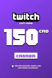 Twitch $150 CAD Gift Card (CA) - Digital Code