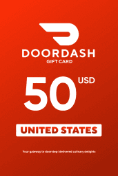 DoorDash $50 USD Gift Card (US) - Digital Code