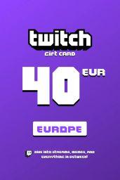Twitch €40 EUR Gift Card (EU) - Digital Code