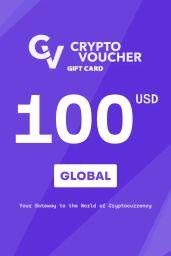 Crypto Voucher Bitcoin (BTC) 100 USD Gift Card - Digital Code