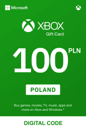 Xbox zł‎100 PLN Gift Card (PL) - Digital Code