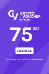 Crypto Voucher Bitcoin (BTC) 75 USD Gift Card - Digital Code