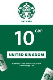 Starbucks £10 GBP Gift Card (UK) - Digital Code
