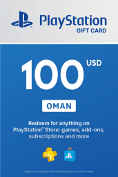 PlayStation Network Card 100 USD (OM) PSN Key Oman
