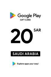 Google Play 20 SAR Gift Card (SA) - Digital Code