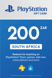 PlayStation Network Card 200 ZAR (ZA) PSN Key South Africa