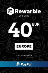 Rewarble Paypal €40 EUR Gift Card (EU) - Rewarble - Digital Code