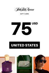 Saks Fifth Avenue $75 USD Gift Card (US) - Digital Code