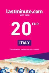 lastminute.com €20 EUR Gift Card (IT) - Digital Code