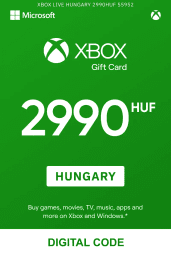 Xbox 2990 HUF Gift Card (HU) - Digital Code