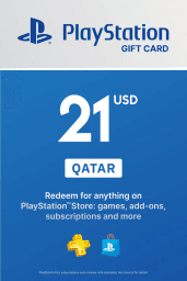 PlayStation Network Card 21 USD (QA) PSN Key Qatar