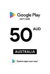 Google Play $50 AUD Gift Card (AU) - Digital Code