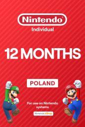 Nintendo Switch Online 12 Months Individual Membership (PL) - Digital Code