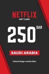 Netflix 250 SAR Gift Card (SA) - Digital Code