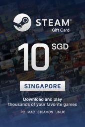 Steam Wallet $10 SGD Gift Card (SG) - Digital Code