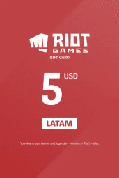 Riot Access $5 USD Gift Card (LATAM) - Digital Code