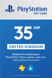 PlayStation Network Card 35 GBP (UK) PSN Key United Kingdom