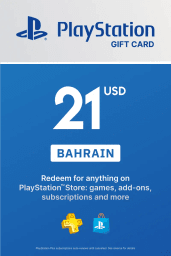 PlayStation Network Card 21 USD (BH) PSN Key Bahrain
