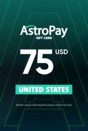 AstroPay $75 USD Card (US) - Digital Code