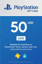 PlayStation Store $50 USD Gift Card (UAE) - Digital Code