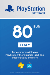 PlayStation Store €80 EUR Gift Card (IT) - Digital Code