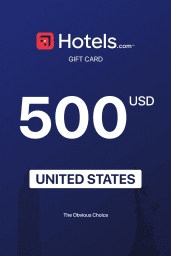 Hotels.com $500 USD Gift Card (US) - Digital Code