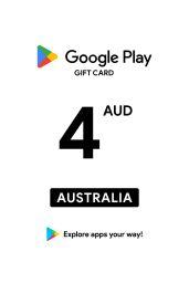 Google Play $4 AUD Gift Card (AU) - Digital Code