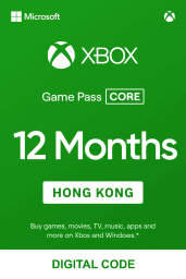 Xbox Game Pass Core 12 Months (HK) - Xbox Live - Digital Code