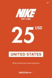 Nike 25 USD Gift Card (US) - Digital Code