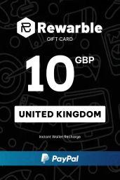 Rewarble Paypal £10 GBP Gift Card (UK) - Rewarble - Digital Code