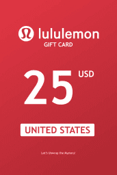 Lululemon $25 USD Gift Card (US) - Digital Code