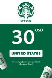 Starbucks $30 USD Gift Card (US) - Digital Code