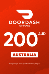 DoorDash $200 AUD Gift Card (AU) - Digital Code