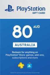 PlayStation Store $80 AUD Gift Card (AU) - Digital Code