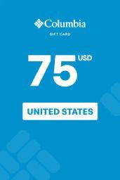 Columbia Sportswear 75 USD Gift Card (US) - Digital Code