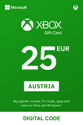 Xbox €25 EUR Gift Card (AT) - Digital Code